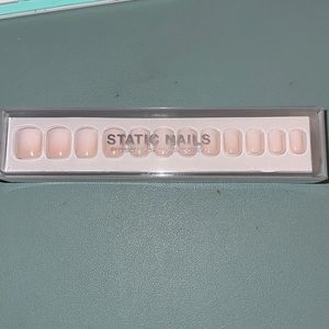 Brand new in box, mademoiselle, square static glue on nails